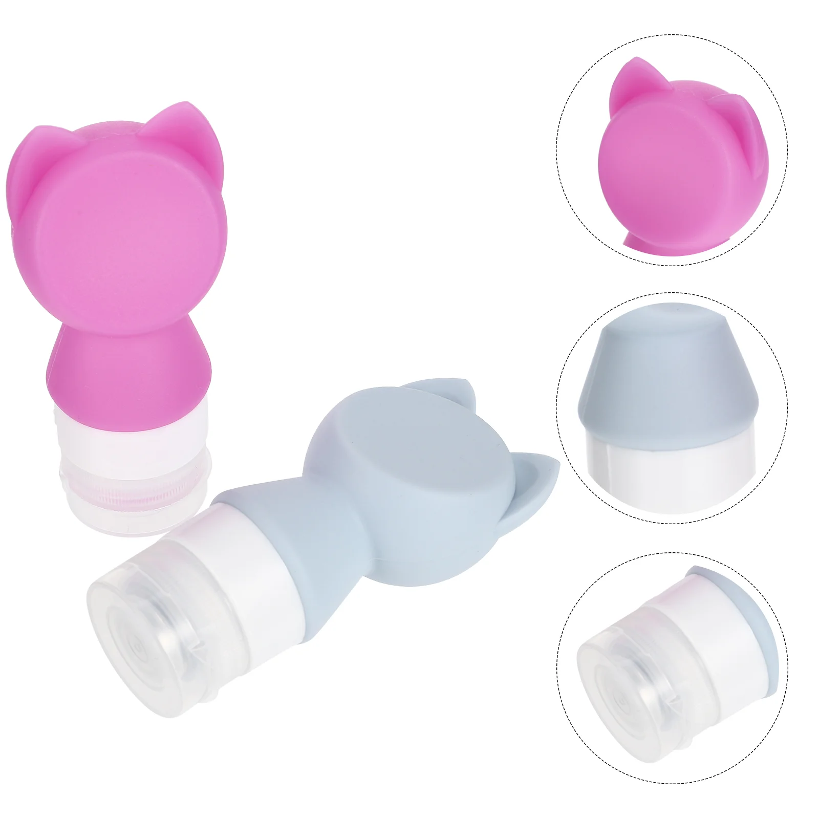 2 Pcs Bottled Small Containers for Travel Leakproof Bottles Silicone Filling Sub Pp
2 Pcs Bottled Small Containers for Travel Leakproof Bottles Silicone Filling Sub Pp