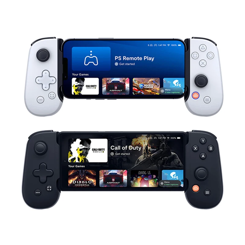 Backbone One iPhone15/ps5/x box/pc Streaming MFI app le Android Mobile Gamepad controller joysticks
Backbone One iPhone15/ps5/x box/pc Streaming MFI app le Android Mobile Gamepad controller joysticks