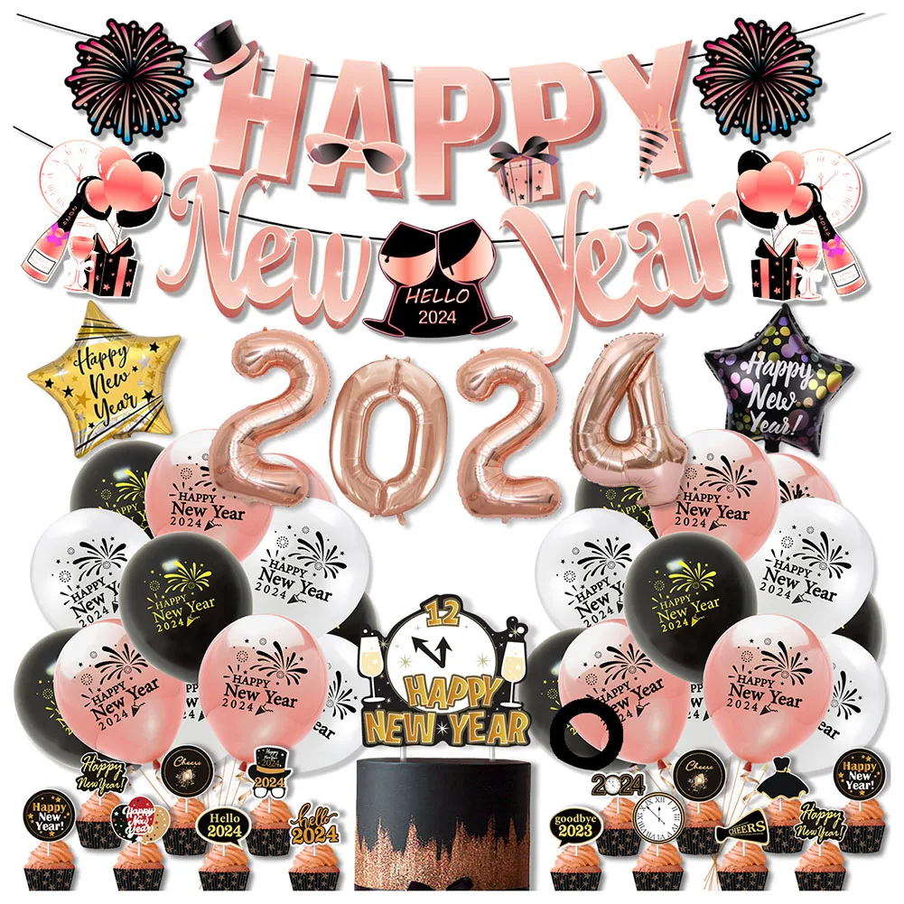 Celebrate 2024 New Year with Balloon Set Materials Must Have Party Decoration Perfect for House Parties and Bars
Celebrate 2024 New Year with Balloon Set Materials Must Have Party Decoration Perfect for House Parties and Bars