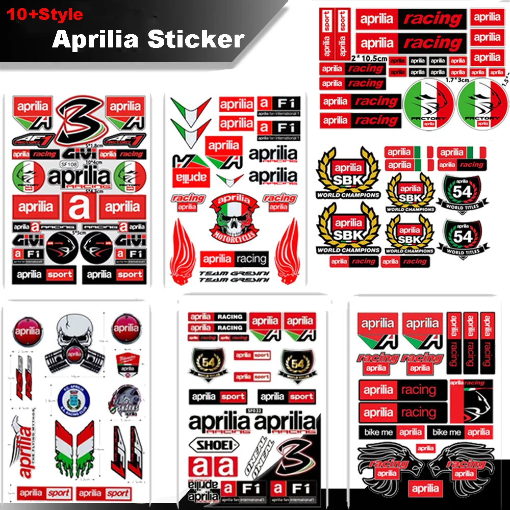 For Aprilia Stickers Motorcycle Helmets Tank Pad Tuono Shiver Tuareg Thunder GPR GT SR RS RX RS660 RSV4 V4 750 660 200 125 54 50
For Aprilia Stickers Motorcycle Helmets Tank Pad Tuono Shiver Tuareg Thunder GPR GT SR RS RX RS660 RSV4 V4 750 660 200 125 54 50
