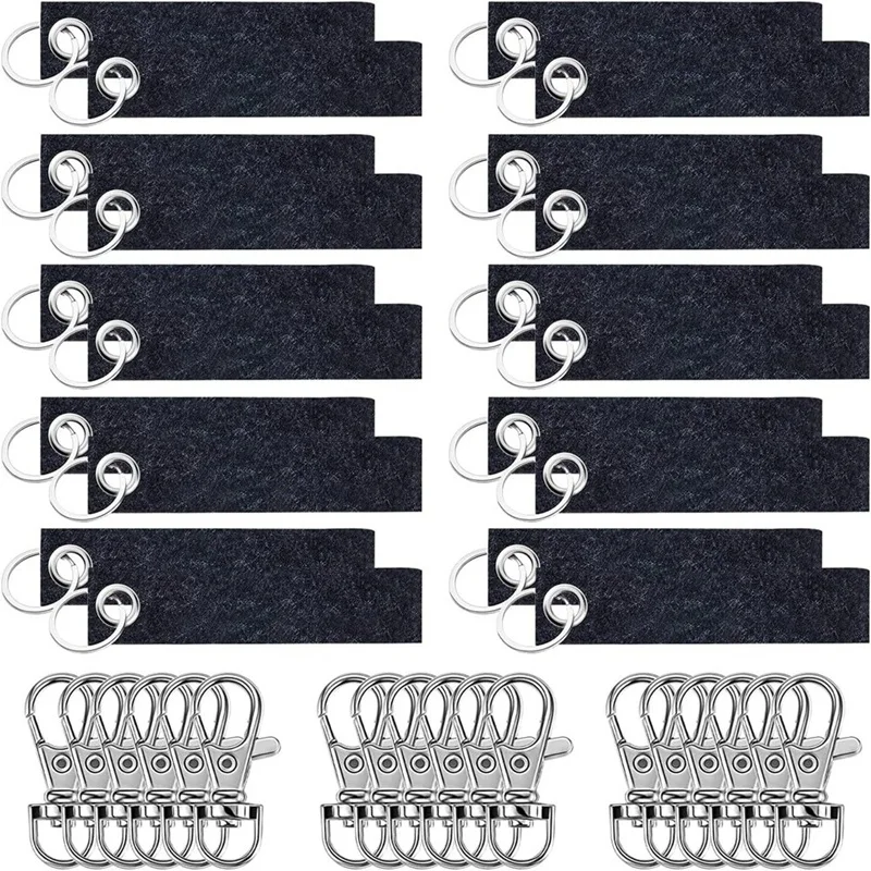 20 шт. DIY брелки из войлока с 20 шт. крючок-карабин поворотный карабин кольцо для ключей записываемое кольцо для ключей персональный шнурок A 
20 шт. DIY брелки из войлока с 20 шт. крючок-карабин поворотный карабин кольцо для ключей записываемое кольцо для ключей персональный шнурок A