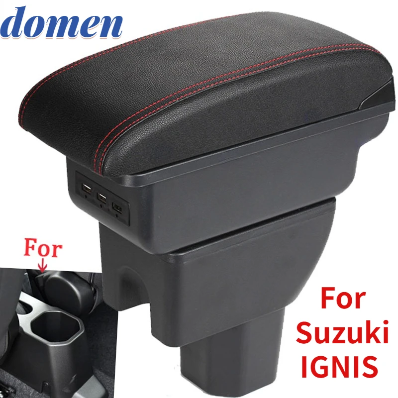 For Suzuki IGNIS Armrest Retrofit parts Interior details Storage box Simple installation Car Armrest box Car Accessories USB
For Suzuki IGNIS Armrest Retrofit parts Interior details Storage box Simple installation Car Armrest box Car Accessories USB
