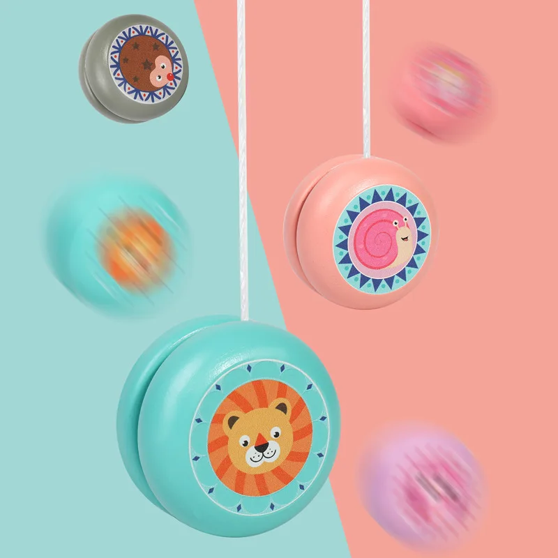 Children Yoyo Ball Cute Animal Prints Wooden Yoyo Toys Fox Owl Hedgehog Snails Toys Kids Yo-Yo Creative Yo Yo Toys for Children
Children Yoyo Ball Cute Animal Prints Wooden Yoyo Toys Fox Owl Hedgehog Snails Toys Kids Yo-Yo Creative Yo Yo Toys for Children