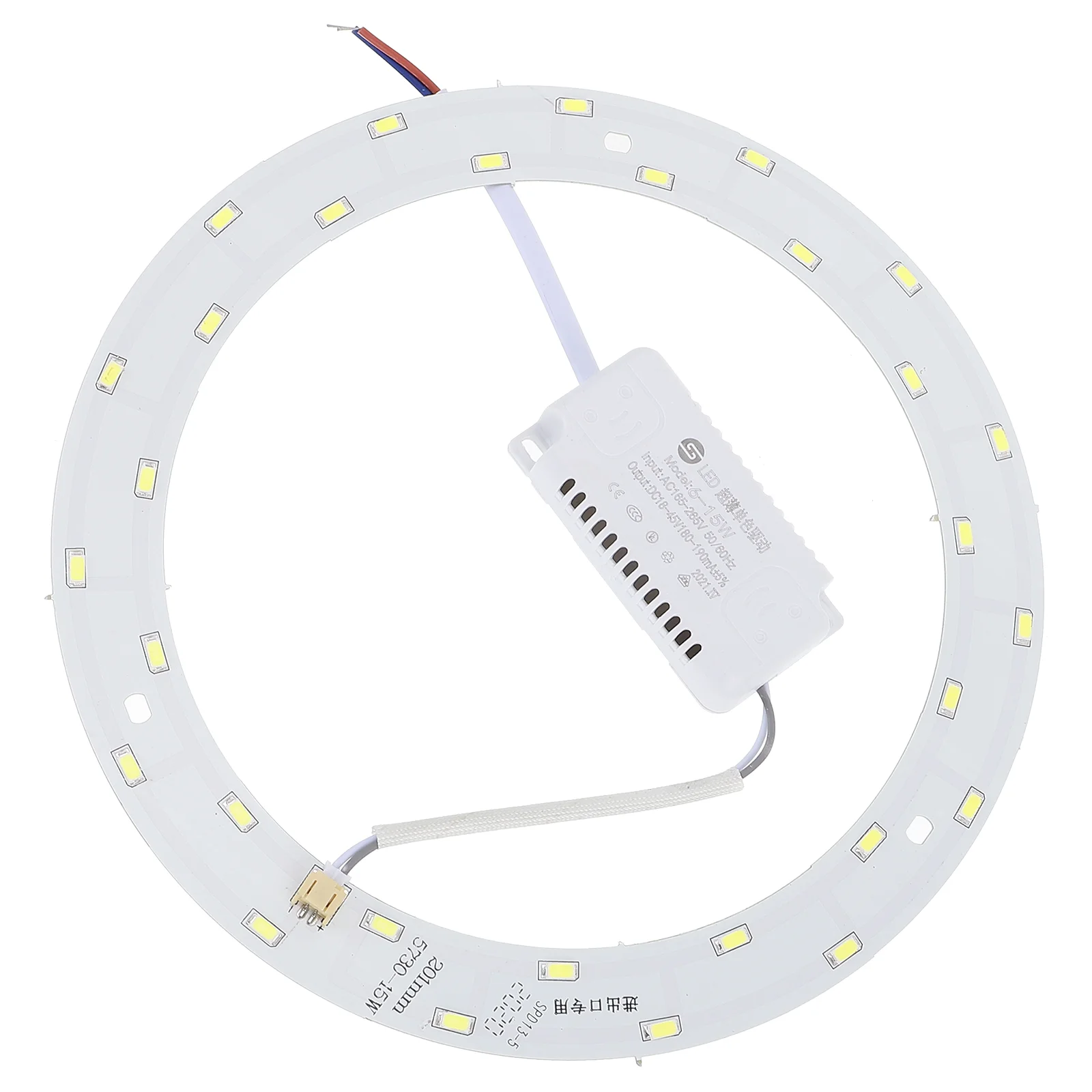 

15W 220V-240V SMD 5730 30-LED Magnetic Circular LED Panel Bar Lamp LED Ceiling Light (Pure White Light)