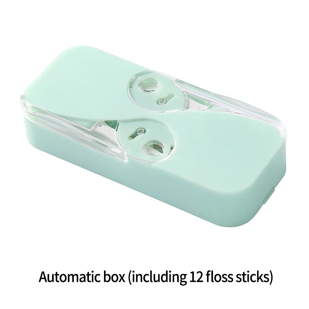 Holder Floss Box Storage Teeth Toothpicks Travel With 12 Floss Sticks Automatic Cleaning Container Double Open
Holder Floss Box Storage Teeth Toothpicks Travel With 12 Floss Sticks Automatic Cleaning Container Double Open