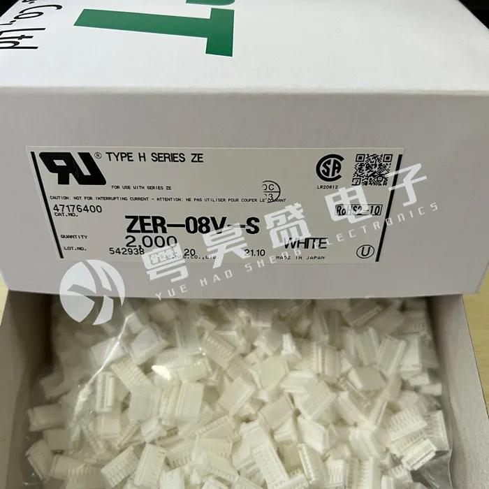 30pcs original new Connector ZER-08V-S connector 8P rubber shell 1.5mm spacing
30pcs original new Connector ZER-08V-S connector 8P rubber shell 1.5mm spacing
