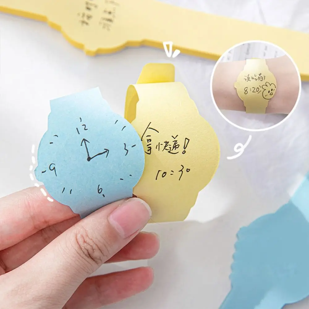 Creative Funny To Do List Paper Wrist Watch Shape Sticky Note Pads Tearable Alarm Clock Bracelet Sticky Labels School Stationery
Creative Funny To Do List Paper Wrist Watch Shape Sticky Note Pads Tearable Alarm Clock Bracelet Sticky Labels School Stationery