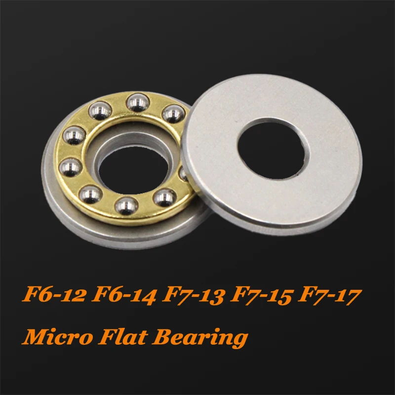 Miniature Plane Thrust Bearings F6-12 F6-14 F7-13 F7-15 F7-17 F8-16 F8-19 F8-22M Table Surface Plane Bearing 1 PCS
Miniature Plane Thrust Bearings F6-12 F6-14 F7-13 F7-15 F7-17 F8-16 F8-19 F8-22M Table Surface Plane Bearing 1 PCS