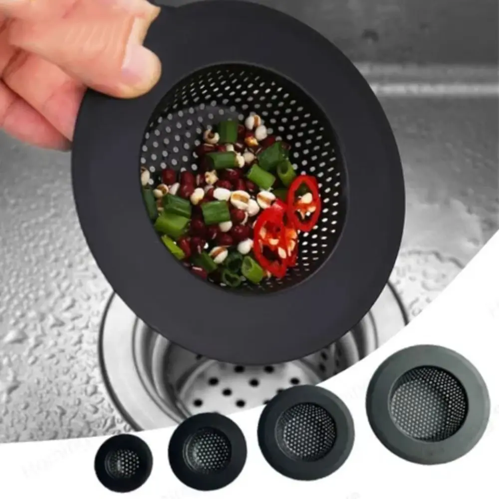 Kitchen Sink Filter Trap Stainless Steel Mesh Strainer Food Slag Drainer Bathroom Shower Floor Drain Hair Catcher Stopper Black
Kitchen Sink Filter Trap Stainless Steel Mesh Strainer Food Slag Drainer Bathroom Shower Floor Drain Hair Catcher Stopper Black