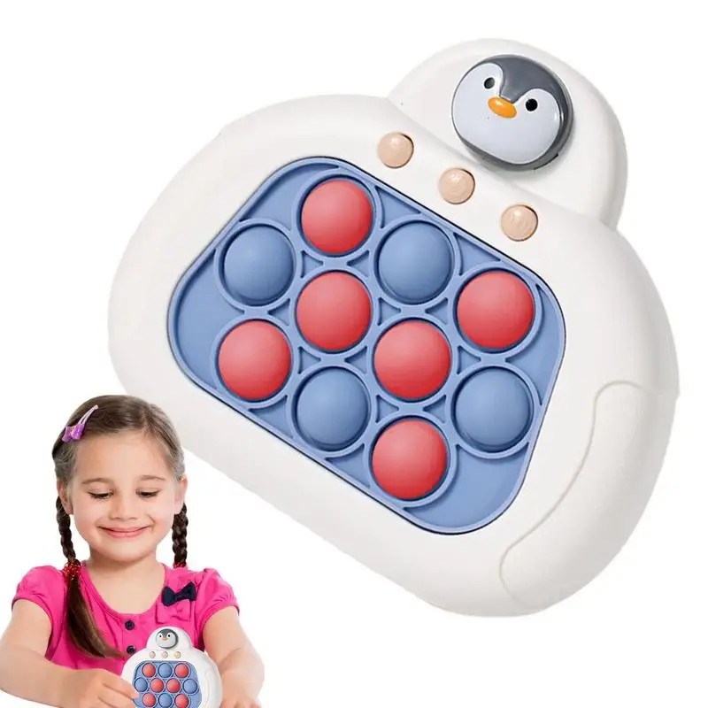 Quick Push Bubbles Game Machine Cartoon Animal Handle Squeeze Montessori Toy 4 Game Modes Pinch Sensory Quick Push Game
Quick Push Bubbles Game Machine Cartoon Animal Handle Squeeze Montessori Toy 4 Game Modes Pinch Sensory Quick Push Game