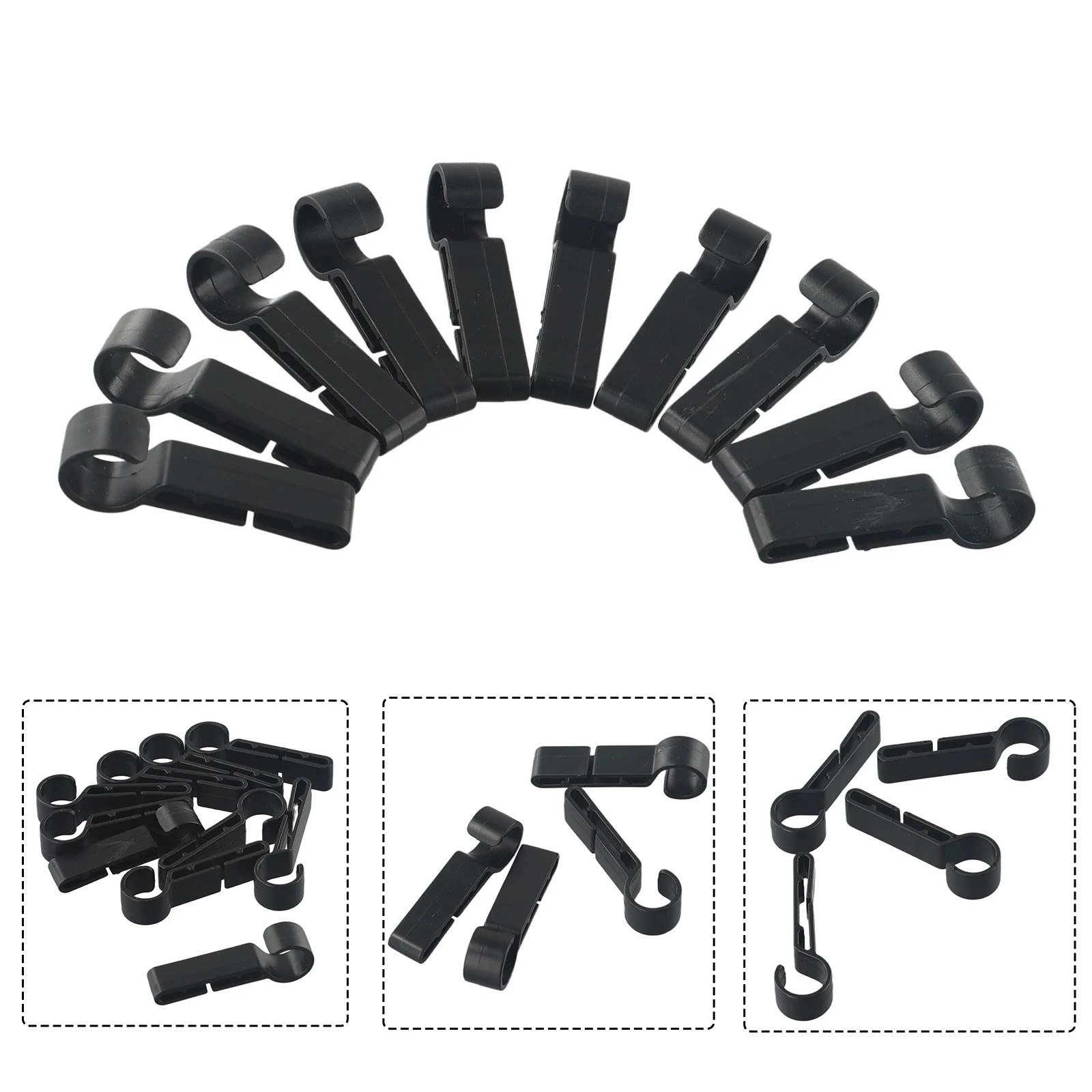 Lightweight Helmet Clips Attachment Head Light Set Accessories 10pcs Plastic Headlamp Hard Hat Safety Cap Hook Practical
Lightweight Helmet Clips Attachment Head Light Set Accessories 10pcs Plastic Headlamp Hard Hat Safety Cap Hook Practical