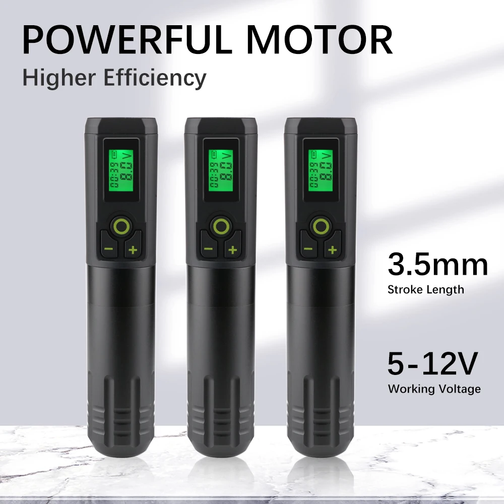 Professional Wireless Tattoo Machine Pen High-Capacity Lithium Battery Pen Body Art Permanent Makeup for Beginner Tattoo Supply
Professional Wireless Tattoo Machine Pen High-Capacity Lithium Battery Pen Body Art Permanent Makeup for Beginner Tattoo Supply