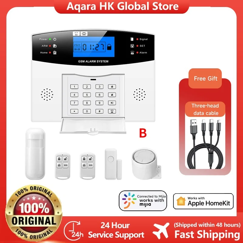 PG505 Keypad GSM Alarm Security 433MHz Wireless Smart Home Burglar Alarm System APP Control Motion Detector Door Sensor
PG505 Keypad GSM Alarm Security 433MHz Wireless Smart Home Burglar Alarm System APP Control Motion Detector Door Sensor