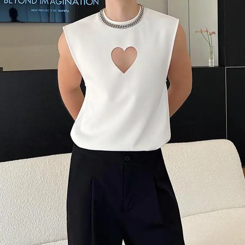 Summer Top unusual T shirts Designer Korean Fashion Stylish Clothing Knitted Love Hollow Vest party wear boy friend style Tees
Summer Top unusual T shirts Designer Korean Fashion Stylish Clothing Knitted Love Hollow Vest party wear boy friend style Tees