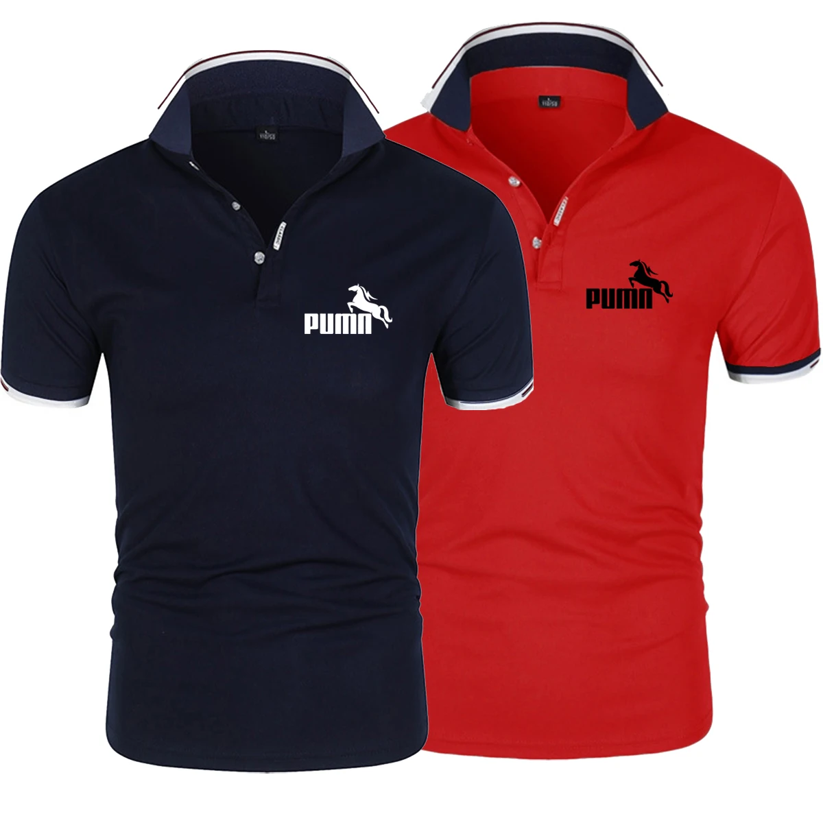 New men's POLO shirt fashion polo shirt men's summer lapel slim fit solid color button breathable polo casual men's clothing
New men's POLO shirt fashion polo shirt men's summer lapel slim fit solid color button breathable polo casual men's clothing