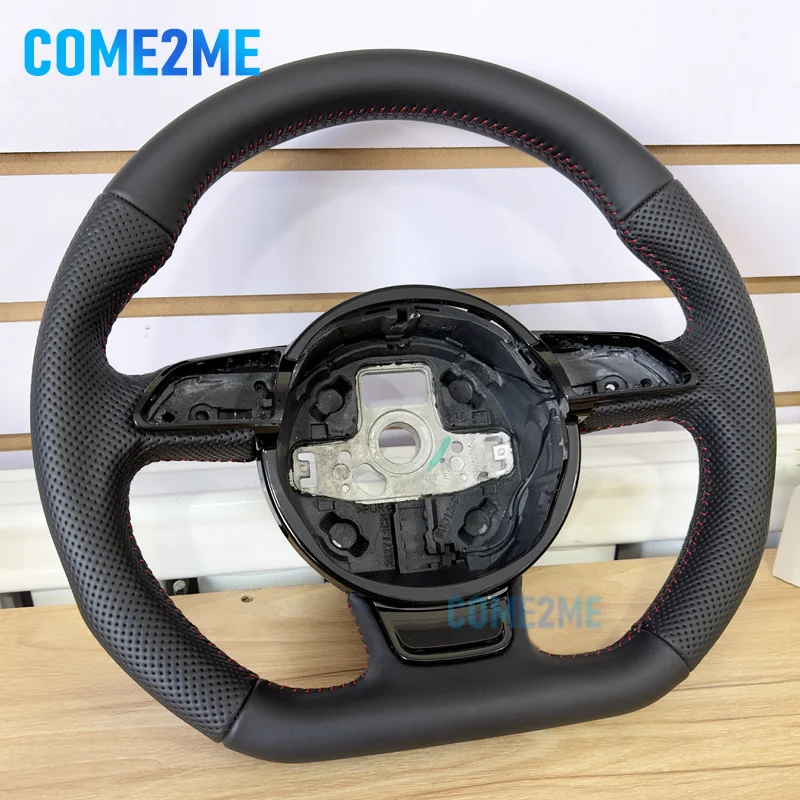 for Audi A3 A4 A5 Q3 Q5 fully perforated steering wheel flat bottom steering wheel campaign
for Audi A3 A4 A5 Q3 Q5 fully perforated steering wheel flat bottom steering wheel campaign