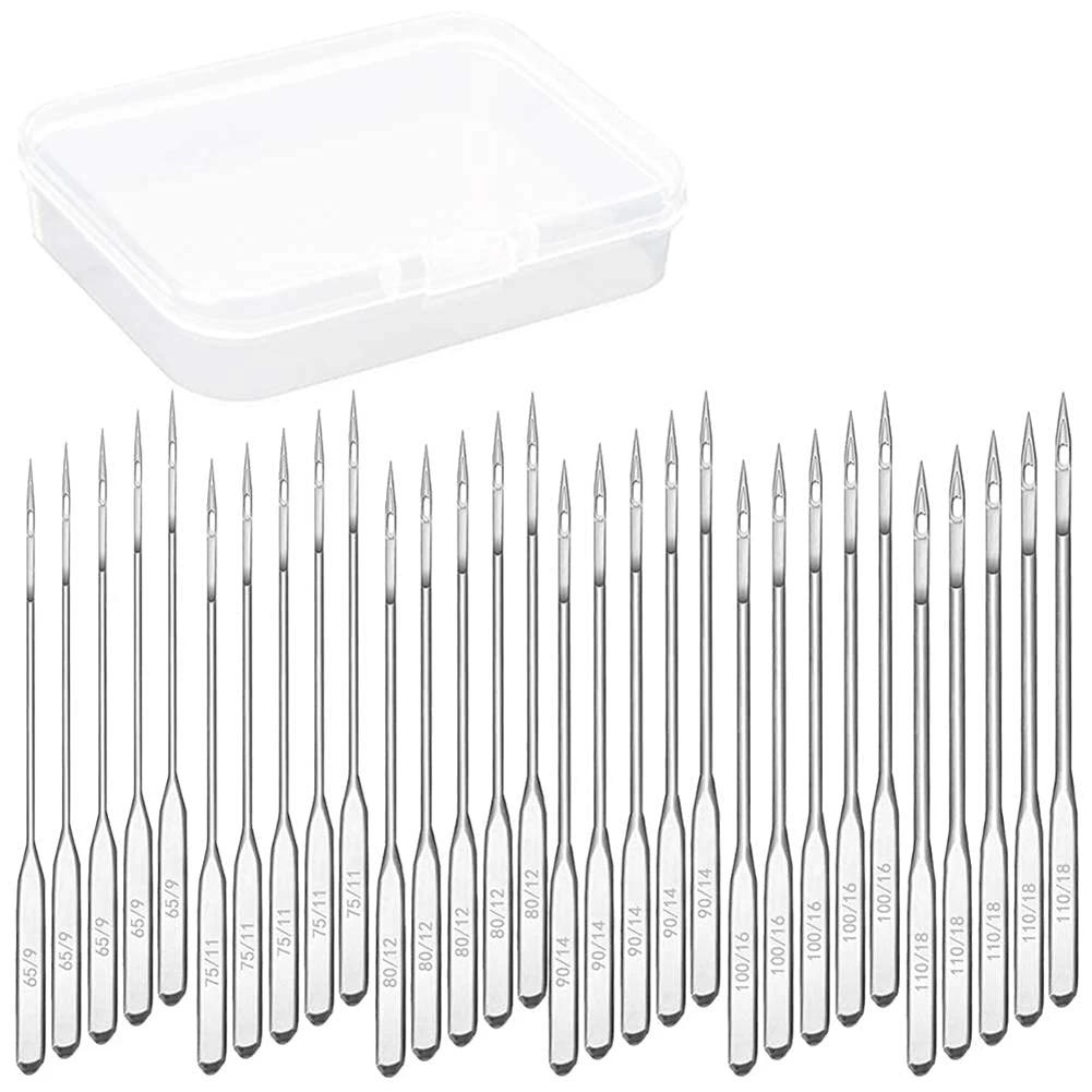60pcs Sewing Machine Needles Jeans Universal Regular Point Sewing Needles Ball Point Head For Home Sewing Machine Supplies
60pcs Sewing Machine Needles Jeans Universal Regular Point Sewing Needles Ball Point Head For Home Sewing Machine Supplies