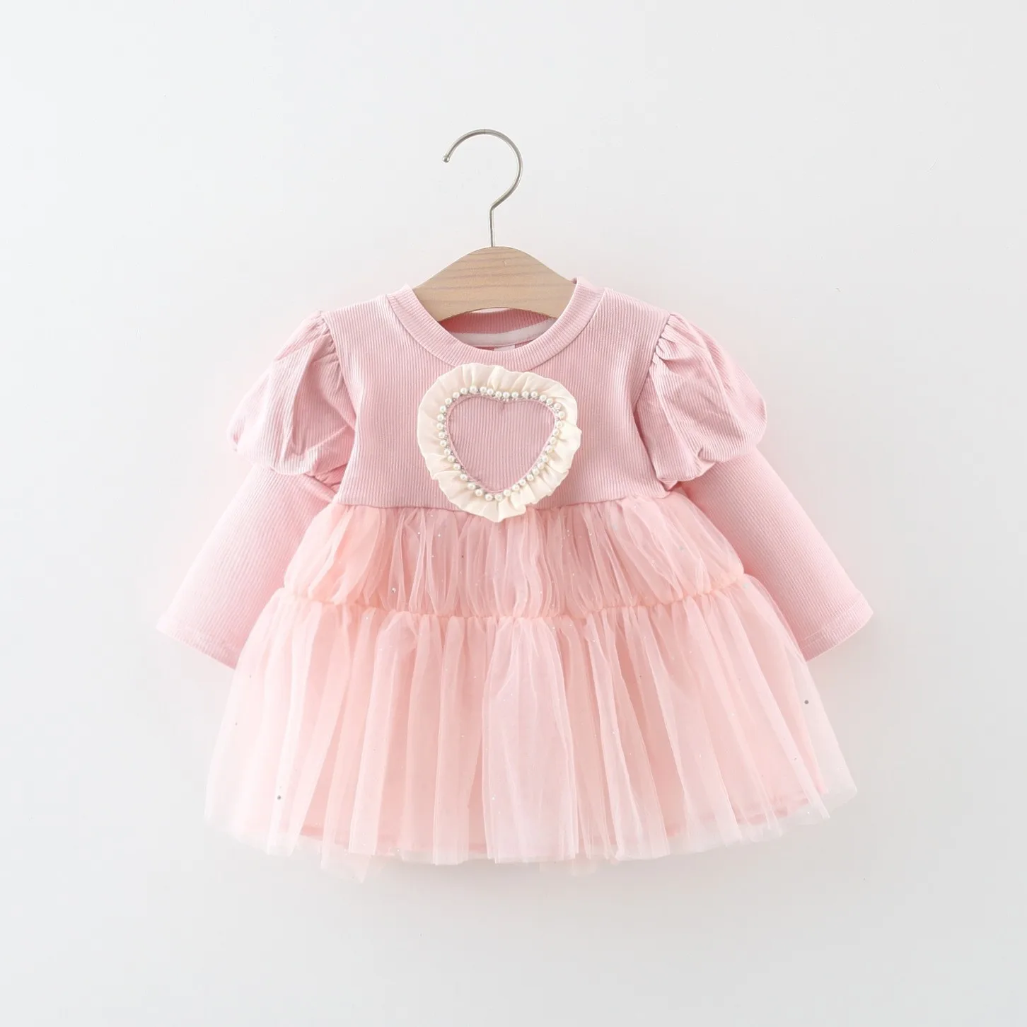 Autumn Baby Dress Baby Girl Clothes New Born Infant Party Dresses Mesh splicing NewBorn Kids Birthday dresses
Autumn Baby Dress Baby Girl Clothes New Born Infant Party Dresses Mesh splicing NewBorn Kids Birthday dresses