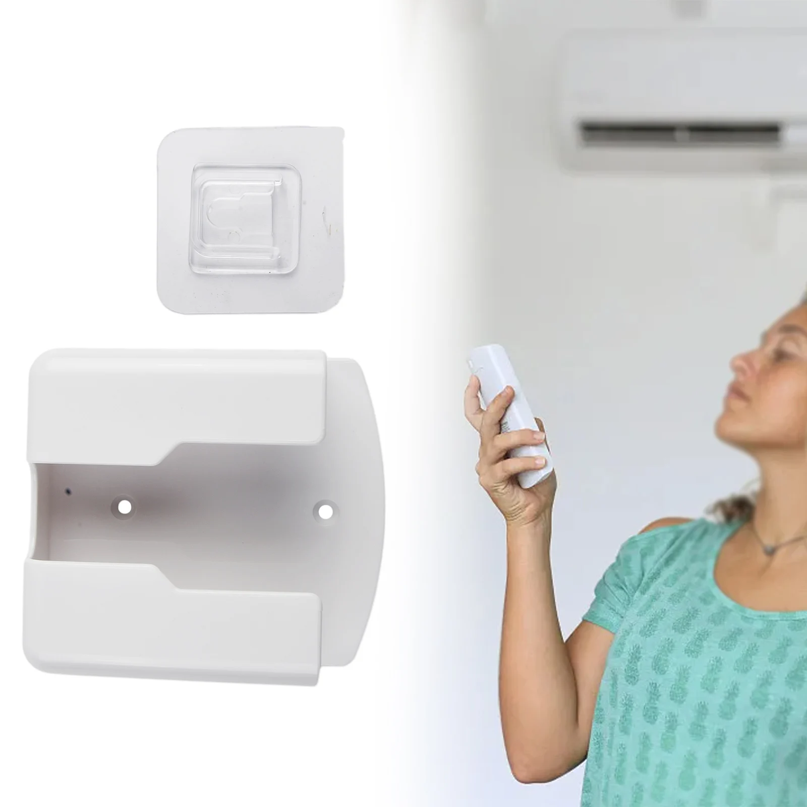 Universal ABS Air Conditioner Remote Control Holder Wall Mounted Non Punching Storage Rack Home Organization Household Supplies
Universal ABS Air Conditioner Remote Control Holder Wall Mounted Non Punching Storage Rack Home Organization Household Supplies
