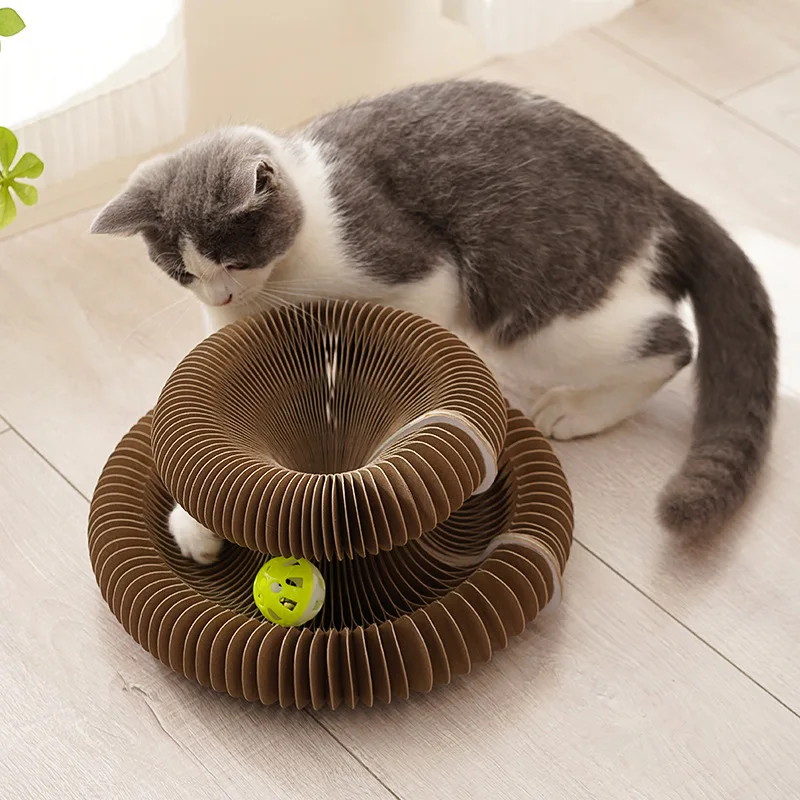 Organ Cat Scratching Board Variety Of Foldable Cat Magic Corrugated Paper Scratching Board Cat Toys To Relieve Boredom
Organ Cat Scratching Board Variety Of Foldable Cat Magic Corrugated Paper Scratching Board Cat Toys To Relieve Boredom