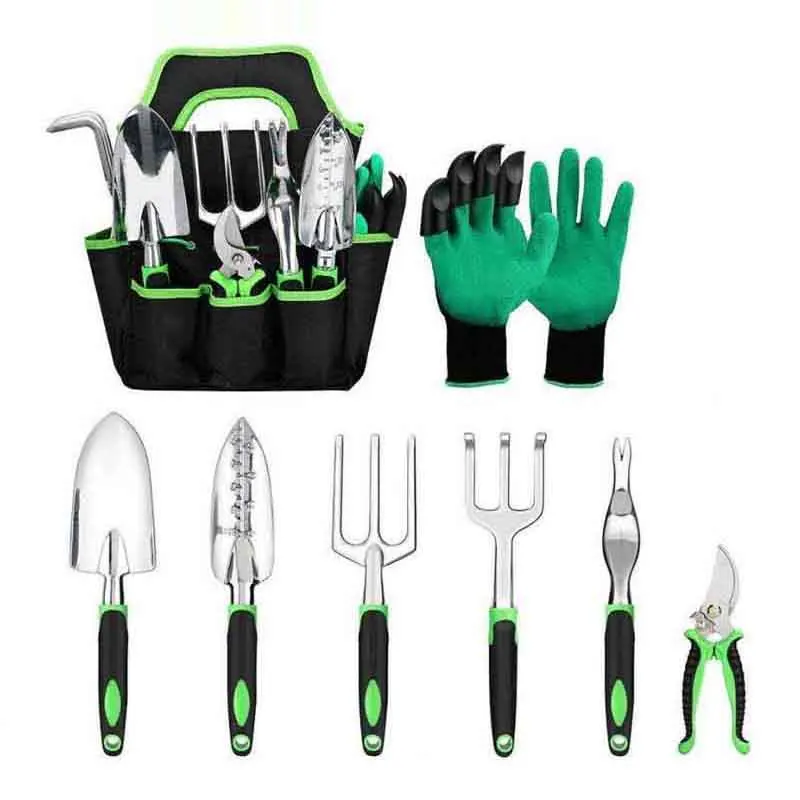 Aluminum Alloy Garden Shovel Set Outdoor Agricultural Potted Planting Household Loose Hand Tools 3/9PCS Garden Planting Tools
Aluminum Alloy Garden Shovel Set Outdoor Agricultural Potted Planting Household Loose Hand Tools 3/9PCS Garden Planting Tools