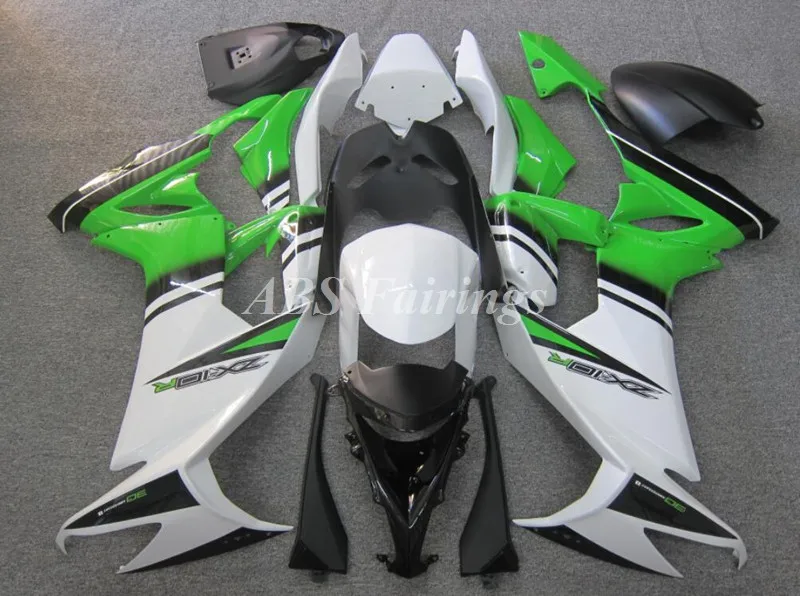 Комплект обтекателей для мотоцикла из АБС-пластика, 4 подарка, подходит для Kawasaki ZX-10R 2008 2009 2010 08 09 10, кузов под заказ, зеленый, белый
Комплект обтекателей для мотоцикла из АБС-пластика, 4 подарка, подходит для Kawasaki ZX-10R 2008 2009 2010 08 09 10, кузов под заказ, зеленый, белый