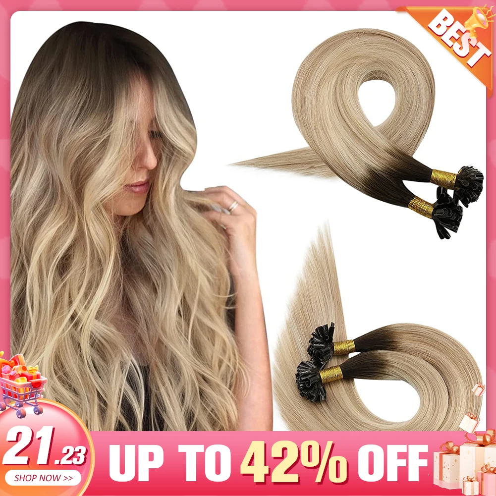 Moresoo U Tip Hair Extensions 50G Real Remy Hair Blonde Nail Tips 100% Real Human Hair 50G Brazilian Hair Extensions for Women
Moresoo U Tip Hair Extensions 50G Real Remy Hair Blonde Nail Tips 100% Real Human Hair 50G Brazilian Hair Extensions for Women