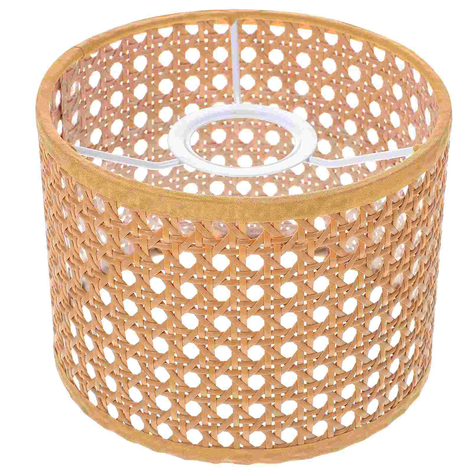 Rattan Lampshade Small Chandelier Lamp Shade Handwoven Light Shade Drum Lampshade Country Cottage Lamp Cover Replacement Light
Rattan Lampshade Small Chandelier Lamp Shade Handwoven Light Shade Drum Lampshade Country Cottage Lamp Cover Replacement Light