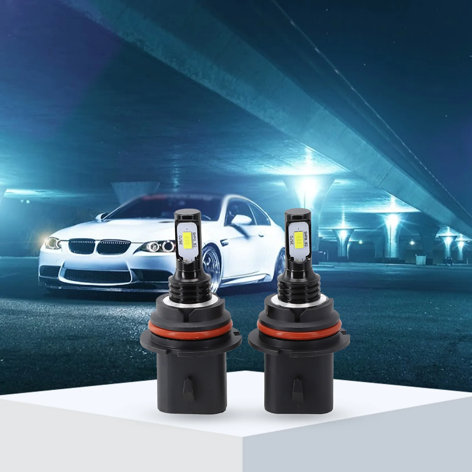 2Pcs/set Auto LED Headlight Bulbs Conversion Kit 9007 HB5,CSP High & Low Beam 6000K Super White Car Headlamp LED Lights
2Pcs/set Auto LED Headlight Bulbs Conversion Kit 9007 HB5,CSP High & Low Beam 6000K Super White Car Headlamp LED Lights