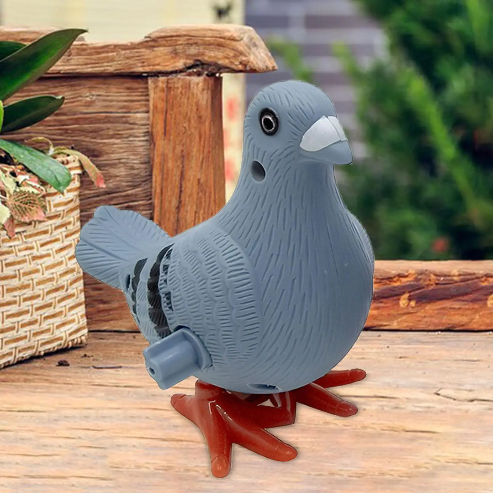 

Wind up Pigeon Party Favors Easter Basket Stuffers Ornament Novelty Dove Clockwork Bird Toy Jumping for Boys Girls Children Kids