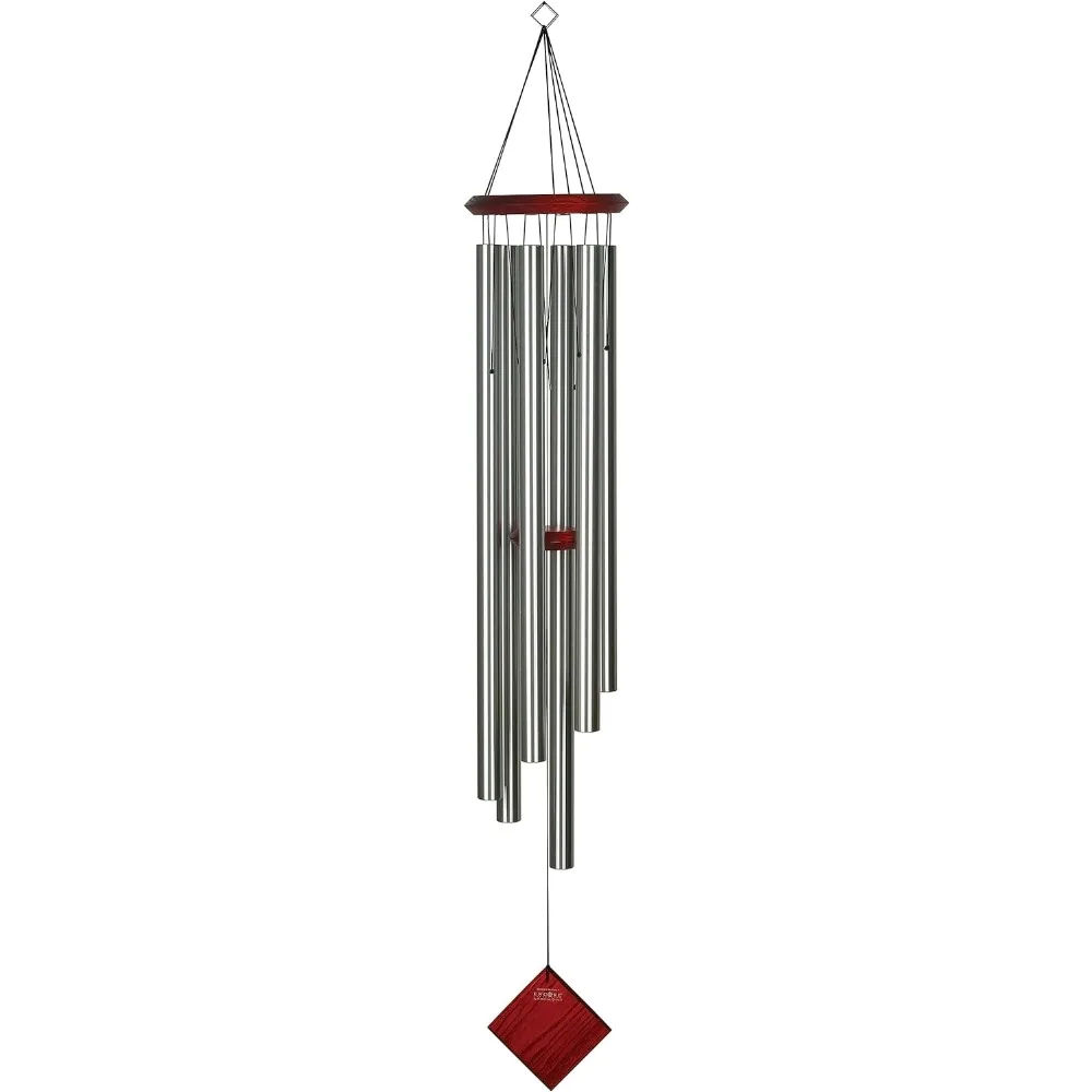 

Patio Decoration Bed Room Decor Aesthetics for Outdoor Luxury Home Decor 54'' Silver Wind Chime Home or Garden Décor Nordic Vape
