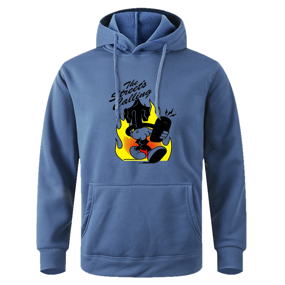 The Streete Calling Fire Hoody Man Breathable Comfortable Streetwear Basic All Match Pullovers Fashion Sports Street New Hooded
The Streete Calling Fire Hoody Man Breathable Comfortable Streetwear Basic All Match Pullovers Fashion Sports Street New Hooded