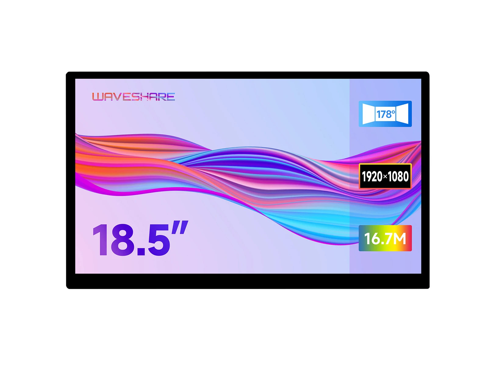 Емкостный сенсорный дисплей Waveshare 18,5 дюйма, Full HD 1920 × 1080, 10 точек, поддержка Raspberry Pi 5 4B 3B +
Емкостный сенсорный дисплей Waveshare 18,5 дюйма, Full HD 1920 × 1080, 10 точек, поддержка Raspberry Pi 5 4B 3B +