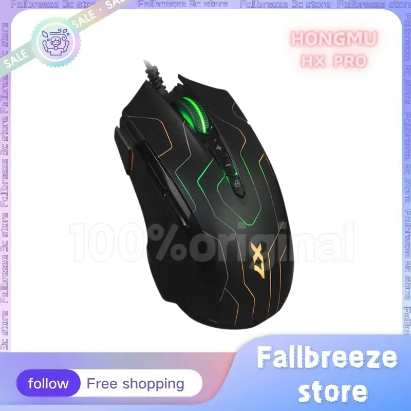 

A4tech X7 X89 Gamer Mouse Wired Lightweight 2400DPI PAW3212 Macros E-Sport RGB Light Office CSOL Gaming Mouse For Laptop PC Gift