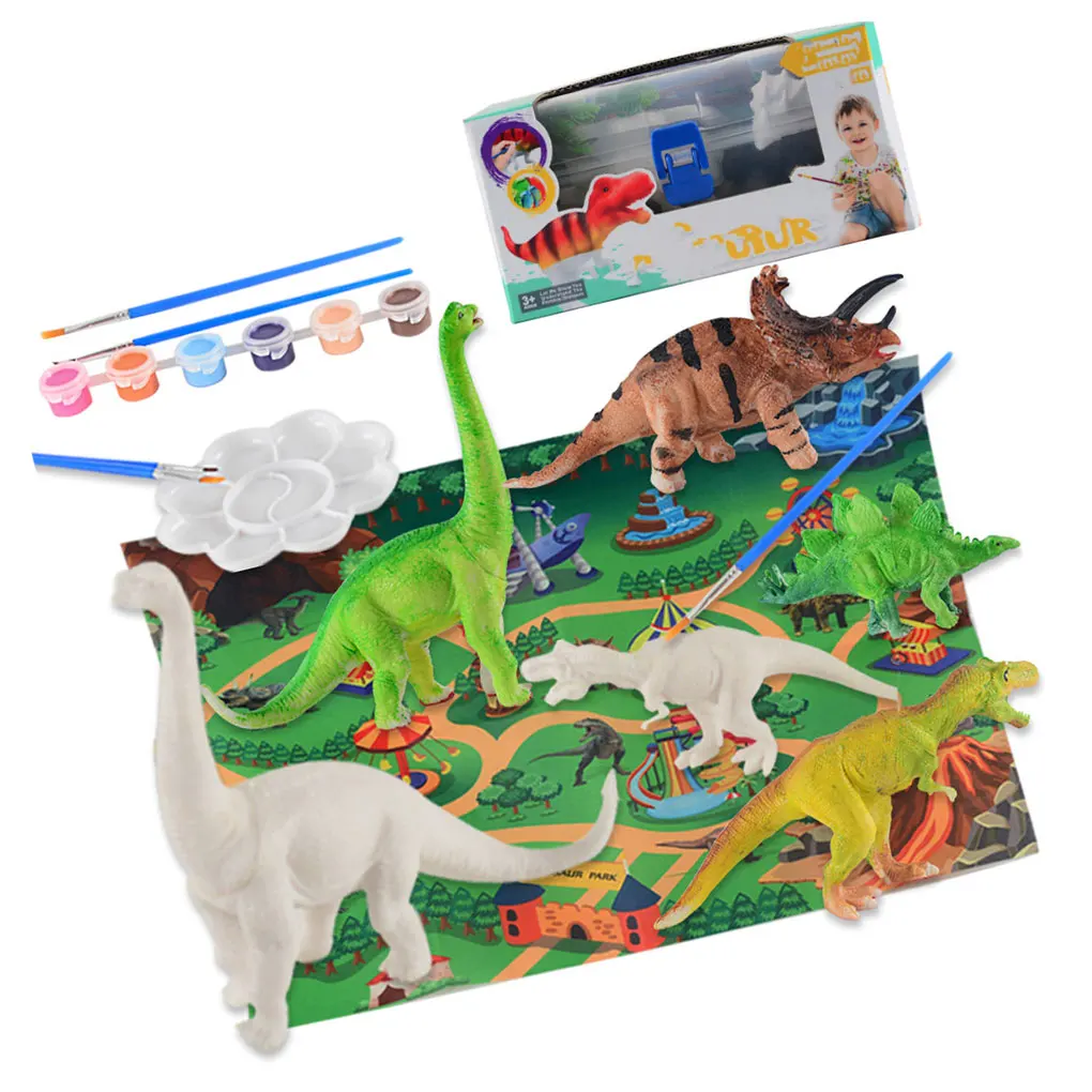 Painting Kit Dinosaur Doodle Interesting Funny Multicolored Craftsmanship Long-lasting Household DIY Paint Birthday Gift
Painting Kit Dinosaur Doodle Interesting Funny Multicolored Craftsmanship Long-lasting Household DIY Paint Birthday Gift