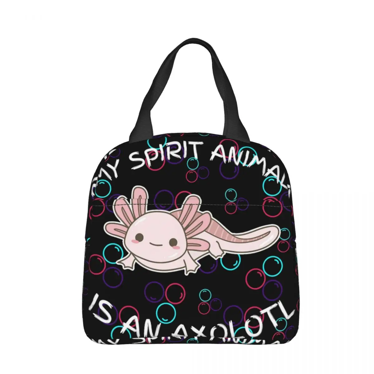 My Spirit Animal-это Axolotl сумка-холодильник с узором Ланч-бокс Axolotl, переносной пищевой контейнер с теплоизоляцией для альпинизма и животных
My Spirit Animal-это Axolotl сумка-холодильник с узором Ланч-бокс Axolotl, переносной пищевой контейнер с теплоизоляцией для альпинизма и животных