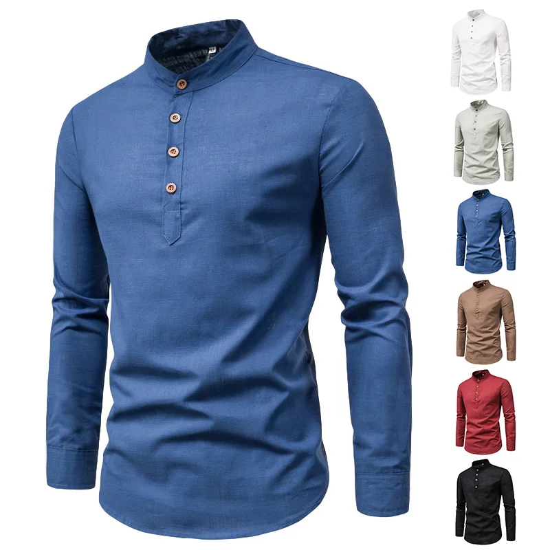 Men Formal Elegant Shirt Long Sleeve Cotton Linen Shirts Blouses Business Social Shirt Male Normal Dress Shirts Top Men Clothing
Men Formal Elegant Shirt Long Sleeve Cotton Linen Shirts Blouses Business Social Shirt Male Normal Dress Shirts Top Men Clothing