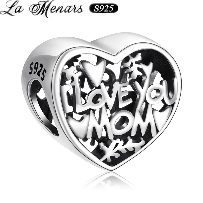 La Menars Hollow Heart Charms 925 Sterling Silver Women Mother's Day Gift Fine Jewelry Beads Charm Fit Bracelets
La Menars Hollow Heart Charms 925 Sterling Silver Women Mother's Day Gift Fine Jewelry Beads Charm Fit Bracelets