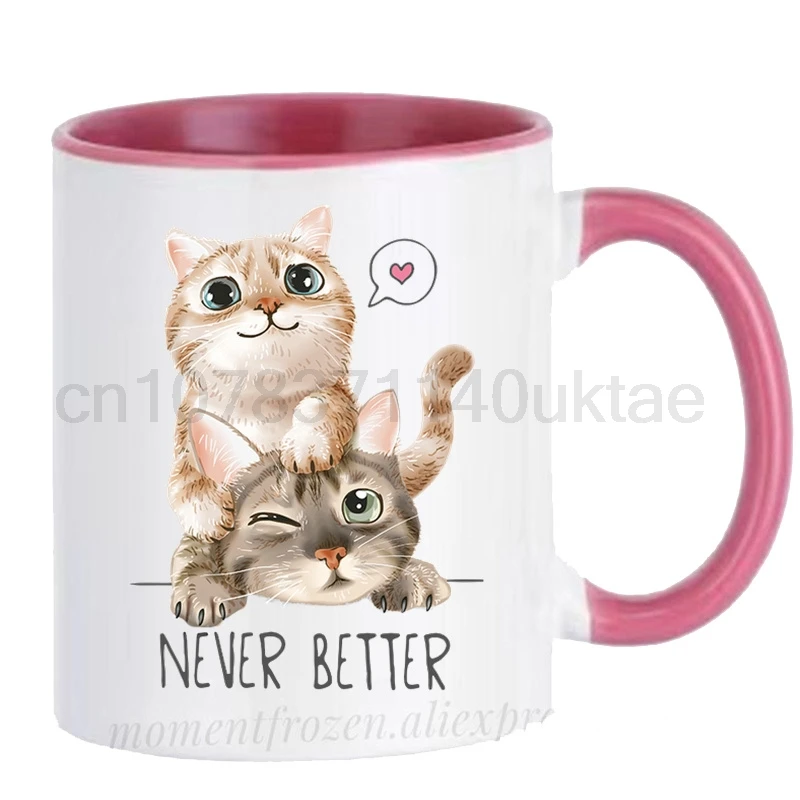 Кофейные кружки с кошкой, папа, чашки для влюбленных пар, жены, мужа, подарки на день Святого Валентина, посуда для кофе для девушки, парня, посуда для напитков
Кофейные кружки с кошкой, папа, чашки для влюбленных пар, жены, мужа, подарки на день Святого Валентина, посуда для кофе для девушки, парня, посуда для напитков