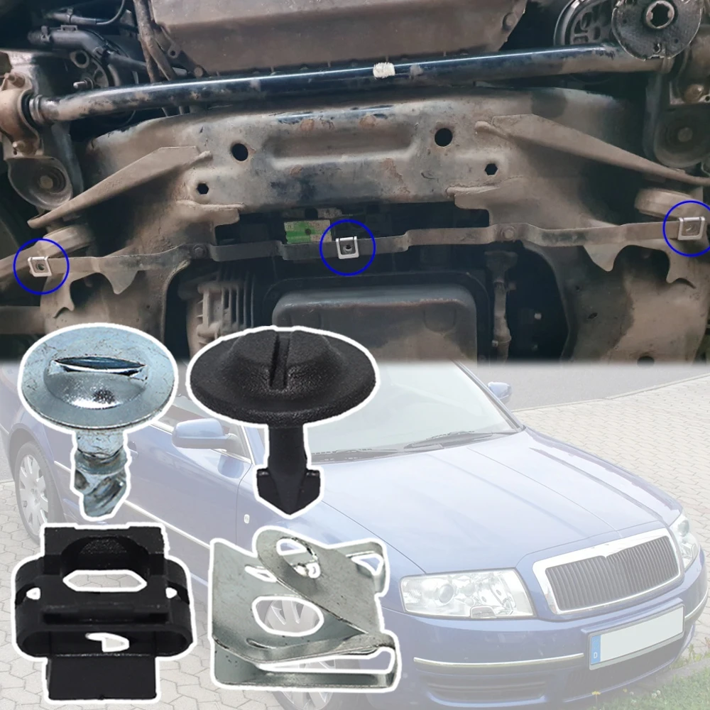 For Skoda Superb B5 3U 2001 2002 2003 2004 2005 2006 2007 2008 Undertray Under Engine Cover Clip Splashguard Trim Panel Screw
For Skoda Superb B5 3U 2001 2002 2003 2004 2005 2006 2007 2008 Undertray Under Engine Cover Clip Splashguard Trim Panel Screw