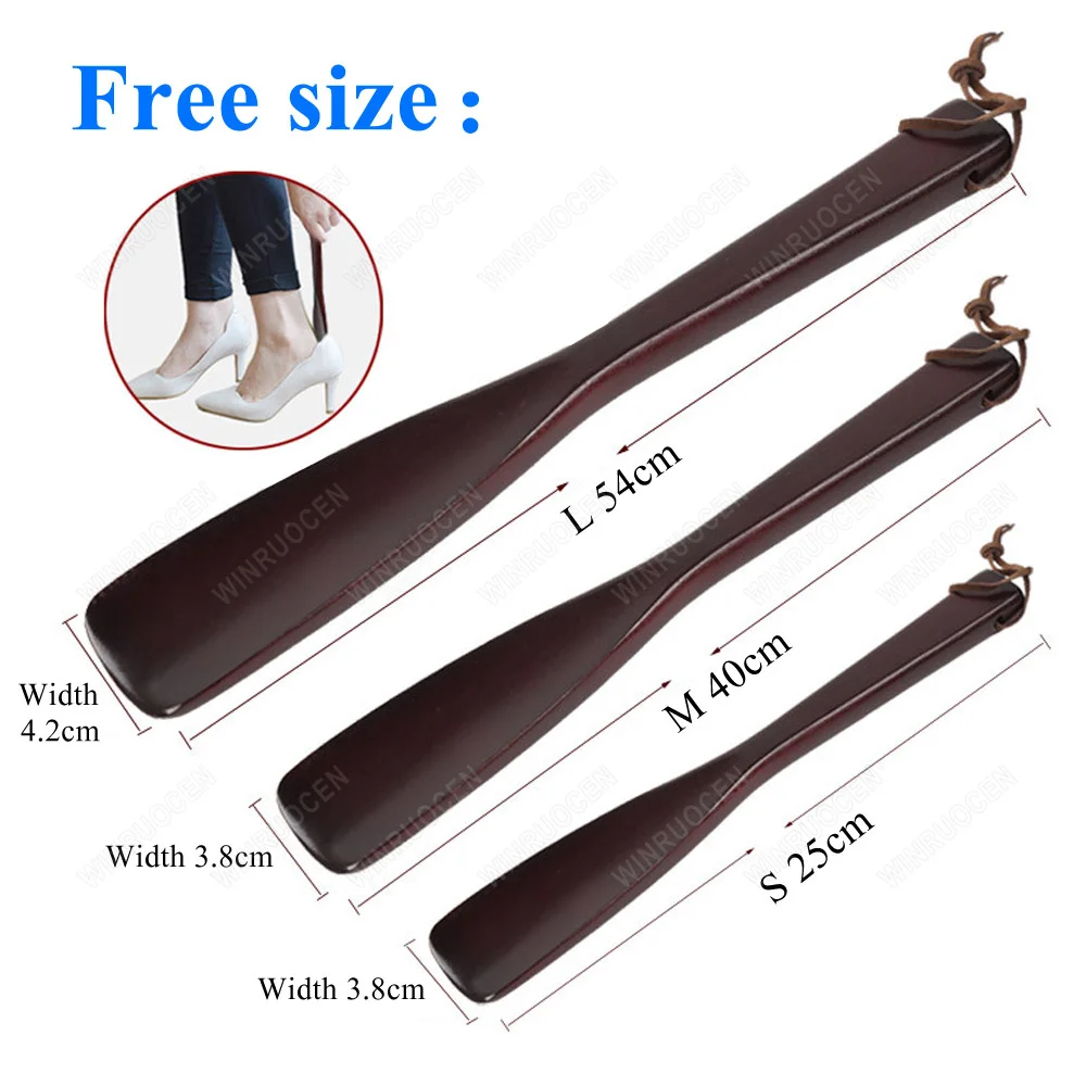 WINRUOCEN 1PC Wooden Shoe Horn Shoe Accessories Shoe Horns Lifter Professional Aid Stick Remover Tool Durable Handle Shoehorn
WINRUOCEN 1PC Wooden Shoe Horn Shoe Accessories Shoe Horns Lifter Professional Aid Stick Remover Tool Durable Handle Shoehorn
