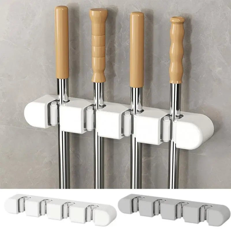 Broom Holders Tool Magic Plastic Mop Holders Multi-Functional Kitchen bathroom Storage Wall Mounted Broom Holders with 4 Styles
Broom Holders Tool Magic Plastic Mop Holders Multi-Functional Kitchen bathroom Storage Wall Mounted Broom Holders with 4 Styles
