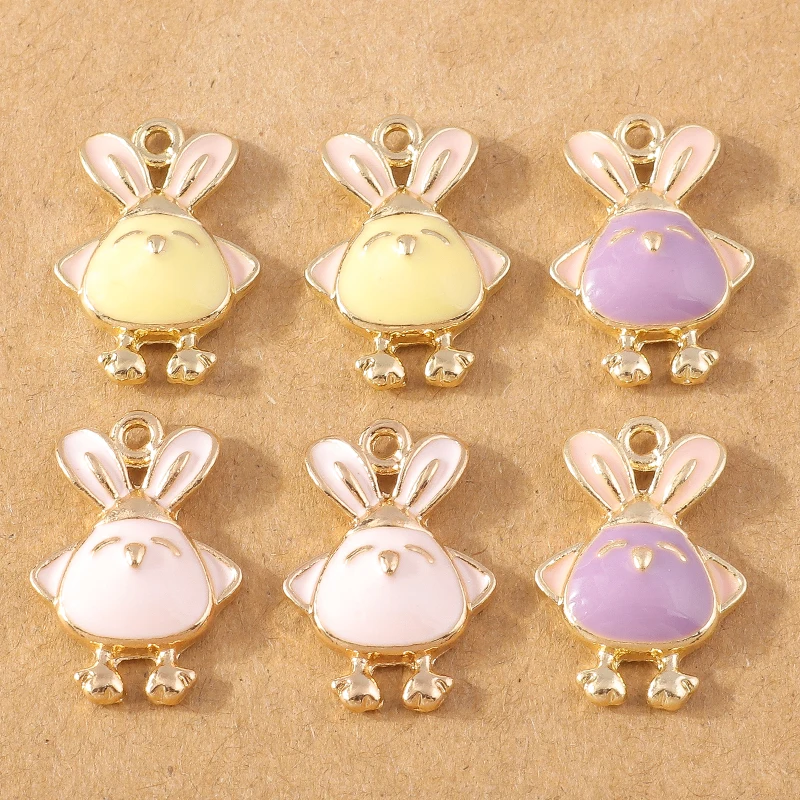 10pcs New Colourful Little Rabbit Enamel Charms Pendants Making DIY Drop Earrings Necklaces Handmade Bracelets Jewelry Accessory
10pcs New Colourful Little Rabbit Enamel Charms Pendants Making DIY Drop Earrings Necklaces Handmade Bracelets Jewelry Accessory