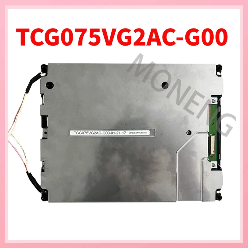 

100% Original 7.5 Inch 640×480 TCG075VG2AC-G00 LCD Screen For KYOCERA Full Tested Free Shipping