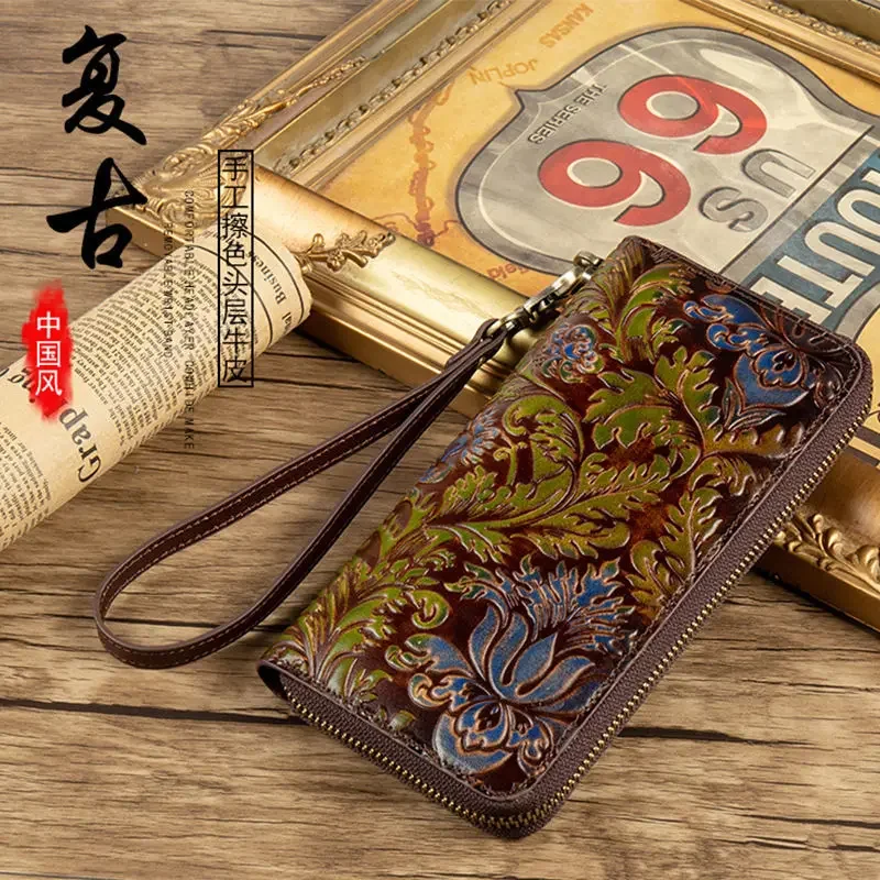 European and American leather ladies money Baotou layer cowhide long retro hand Baotou layer cowhide zipper mobile phone bag
European and American leather ladies money Baotou layer cowhide long retro hand Baotou layer cowhide zipper mobile phone bag