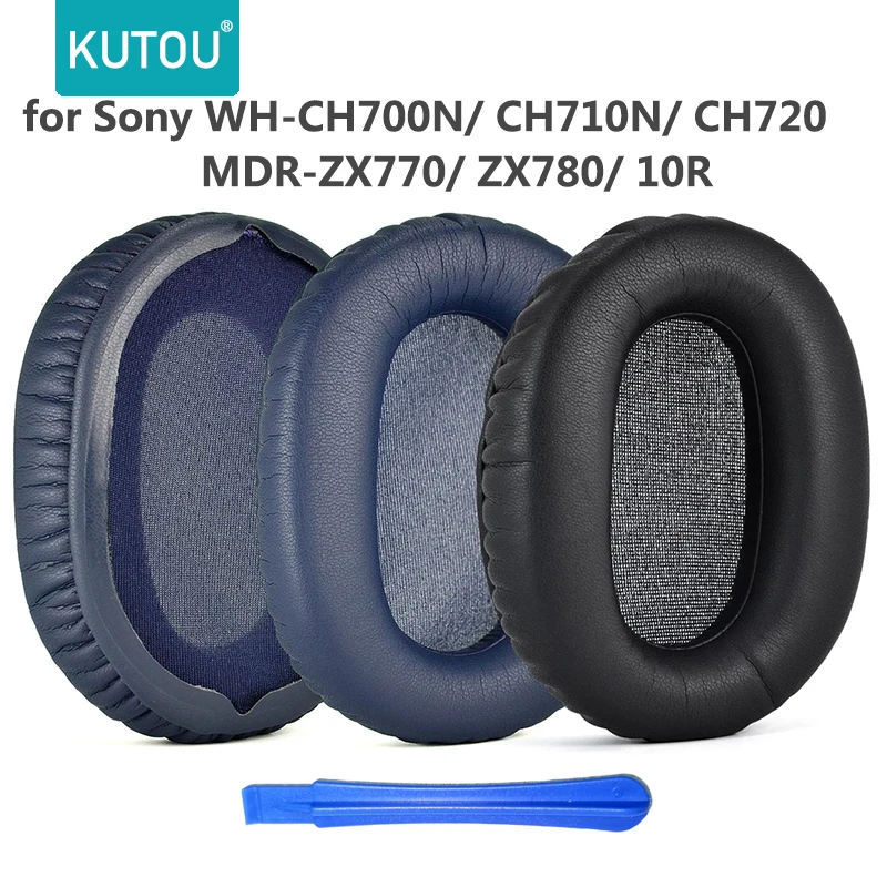 

KUTOU Replacement Ear Pads Cushion for Sony WH-CH700N CH710N Headphones Earpads MDR-ZX770 ZX780 10R Ear Cushions Repair Parts