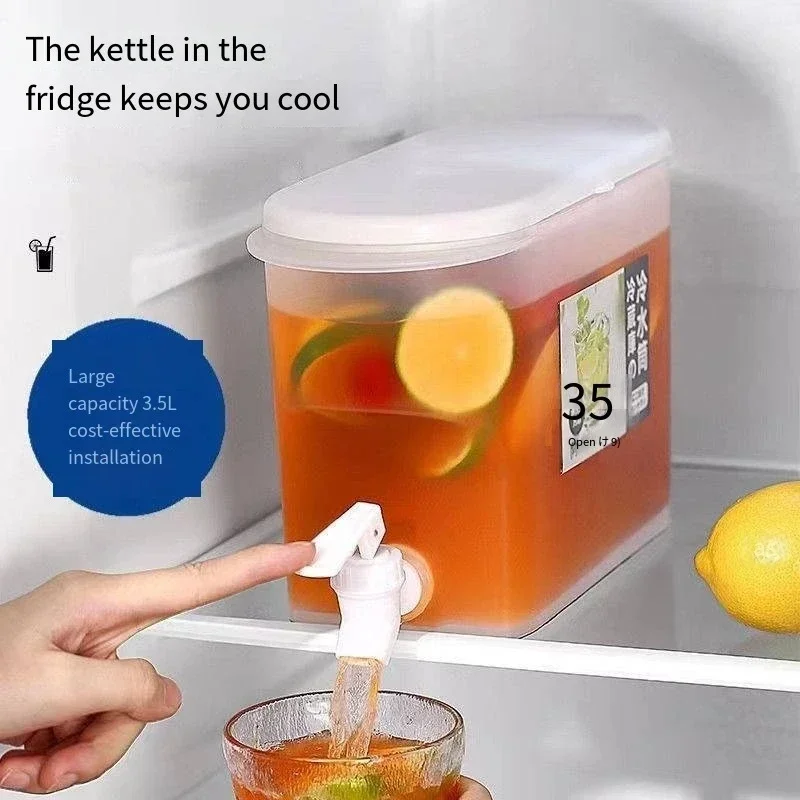 Plastic Freezer Water Jug Cold with Faucet in Refrigerator Large Capacity Juice Tea Cold Drinkware Kettle Restaurant Accessory
Plastic Freezer Water Jug Cold with Faucet in Refrigerator Large Capacity Juice Tea Cold Drinkware Kettle Restaurant Accessory