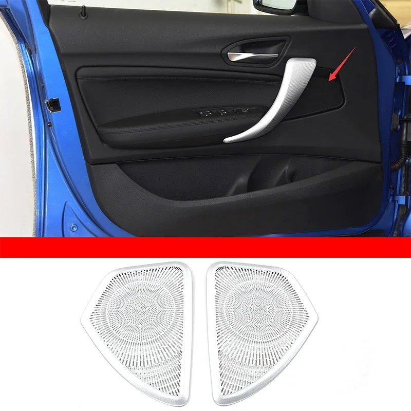 For BMW 1 Series 2 Series F20 F21 F22 F23 2012-2019 Stainless Steel Silver Car Door Speaker Mesh Cover Sticker Auto Accessories
For BMW 1 Series 2 Series F20 F21 F22 F23 2012-2019 Stainless Steel Silver Car Door Speaker Mesh Cover Sticker Auto Accessories
