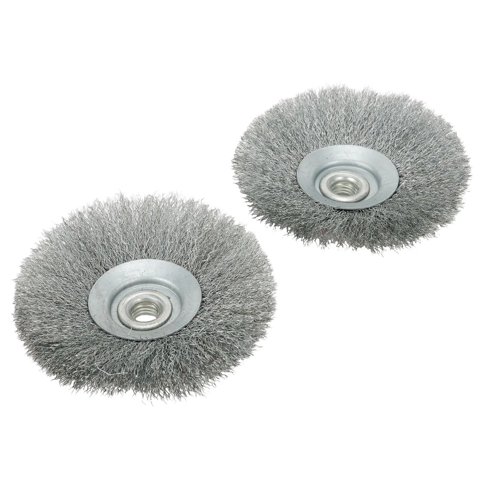 2 Pcs Drill Brushes 115mm Twisted Knot Crimp Steel Wire Brush M14 Thread For Deburring Polishing Tools Angle Grinder Parts
2 Pcs Drill Brushes 115mm Twisted Knot Crimp Steel Wire Brush M14 Thread For Deburring Polishing Tools Angle Grinder Parts