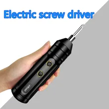 Portable Mini Electric Screwdriver Smart Cordless Automatic Screwdriver Multi-function Bits Portable Power Tools Set with Bits
Portable Mini Electric Screwdriver Smart Cordless Automatic Screwdriver Multi-function Bits Portable Power Tools Set with Bits